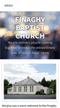 Mobile Screenshot of finaghybaptistchurch.org